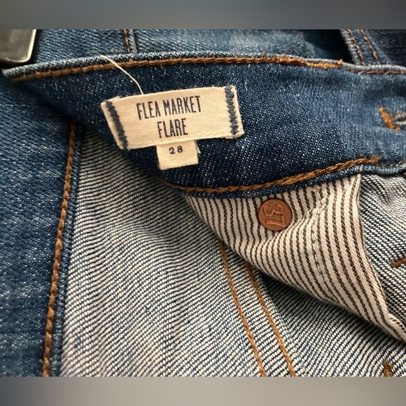 Madewell Flea Market Flare Jean sz 28 - Picture 5 of 8